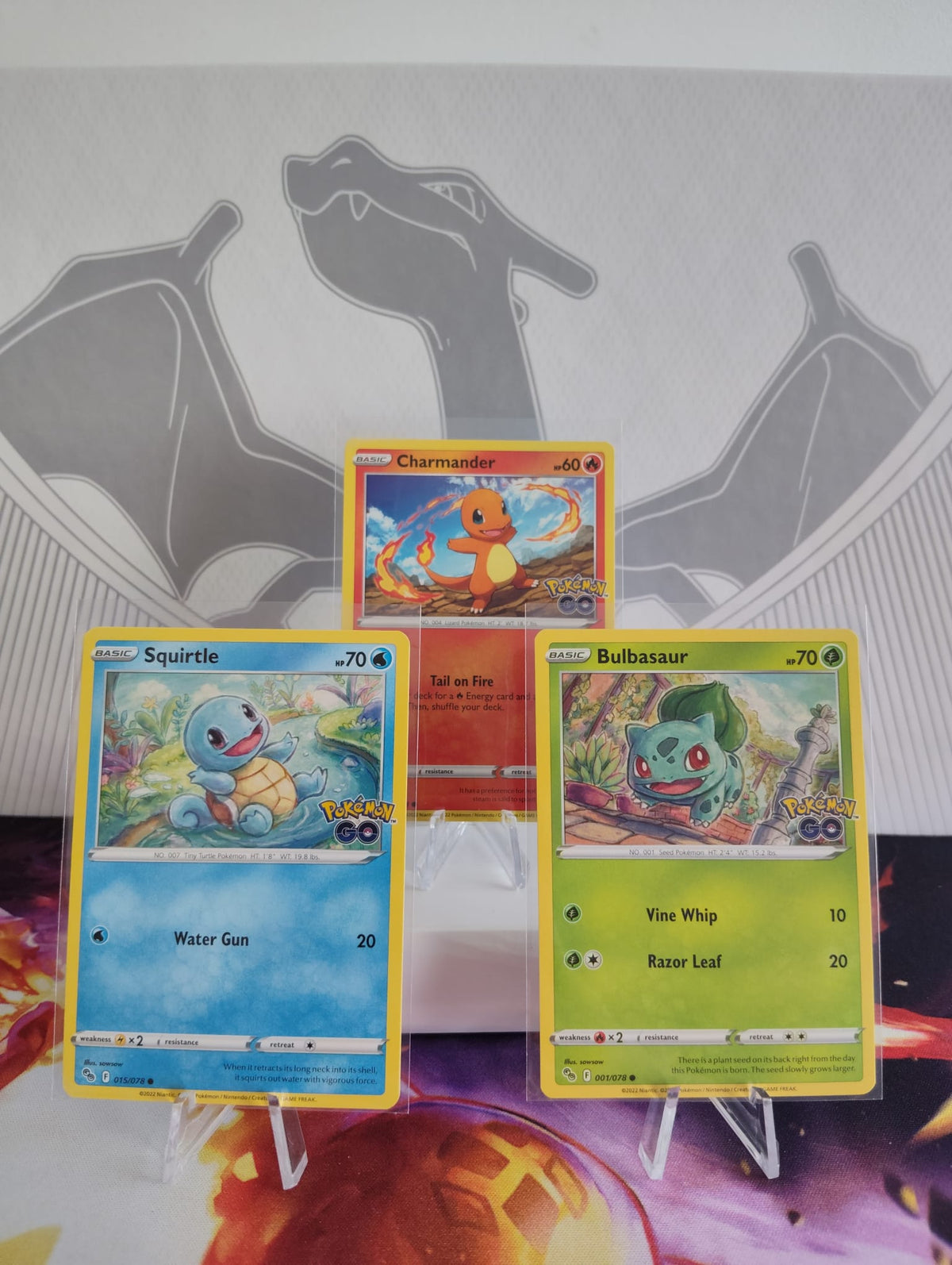 Charmander + Squirtle + Bulbasaur